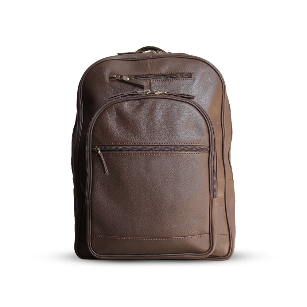 Brown Leather backpack