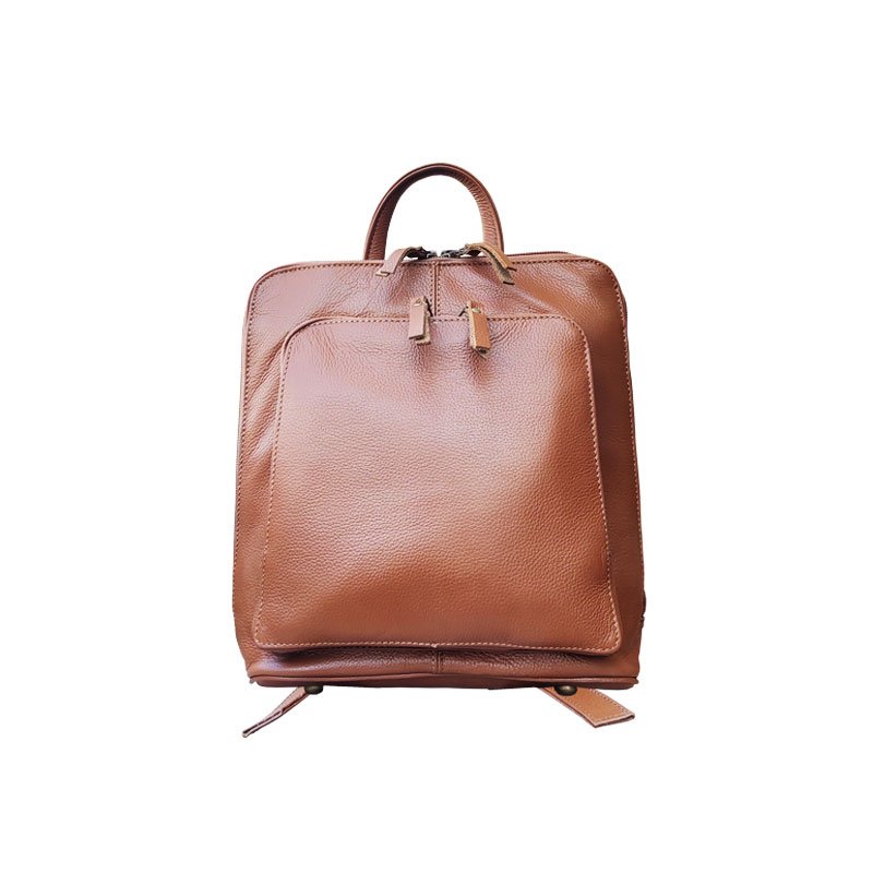 Student Leather Backpack