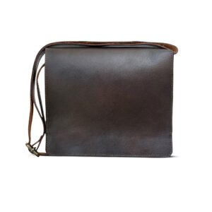 Leather cross body bag