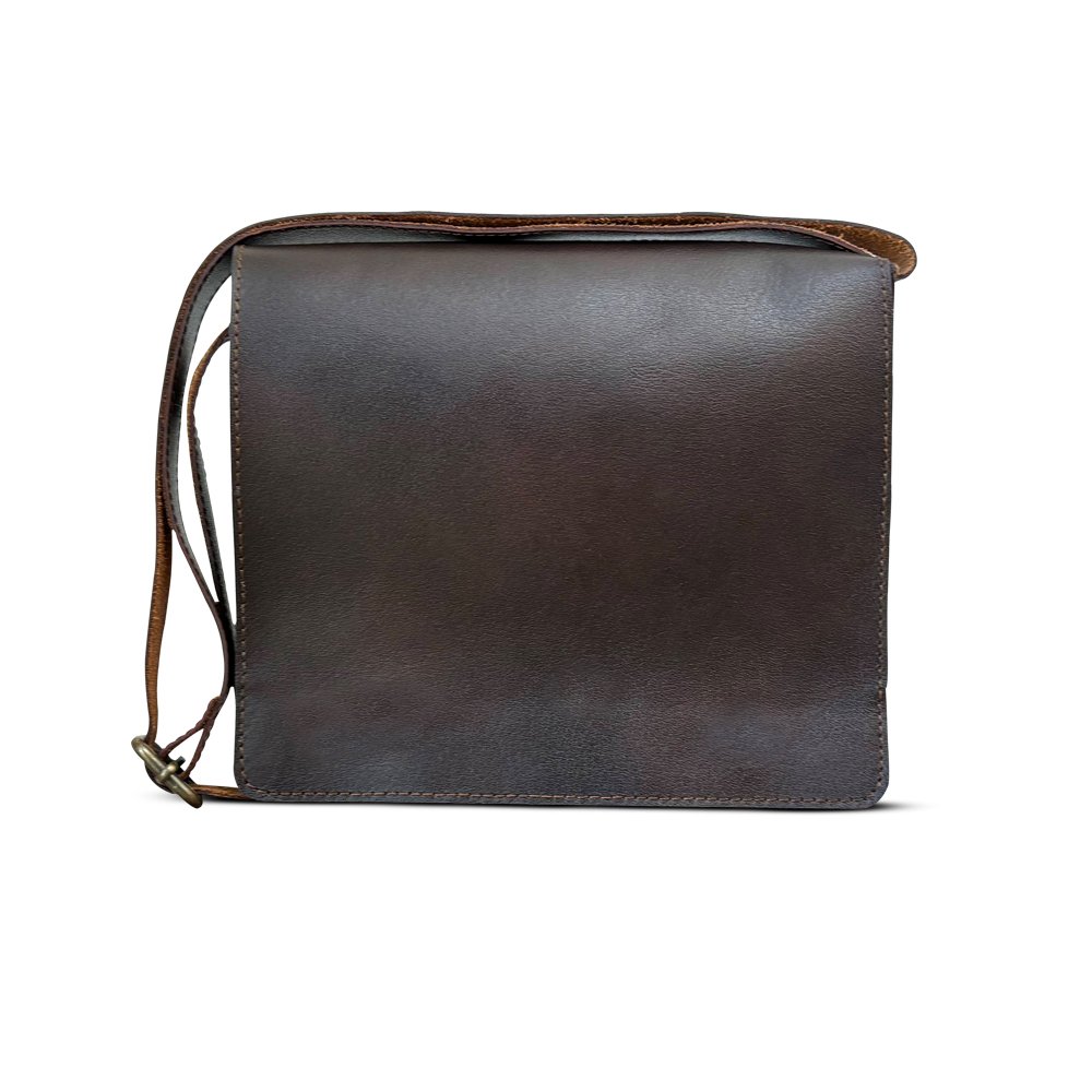Leather cross body bag