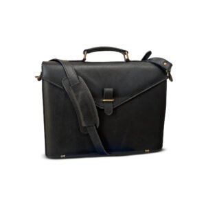 Leather laptop bag