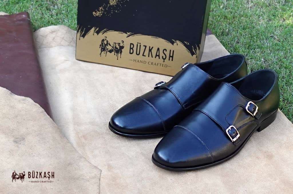 Dülmen - Double Monk Strap in Black