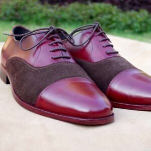 Tersk - Cap-toe Oxford in Burgundy
