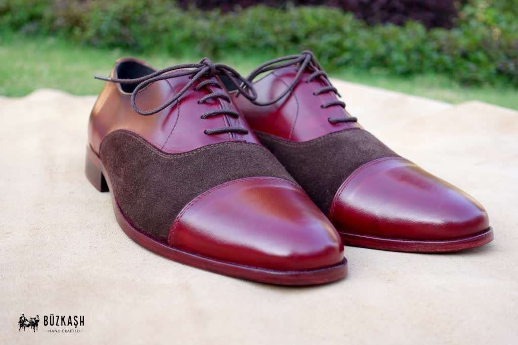 Tersk - Cap-toe Oxford in Burgundy